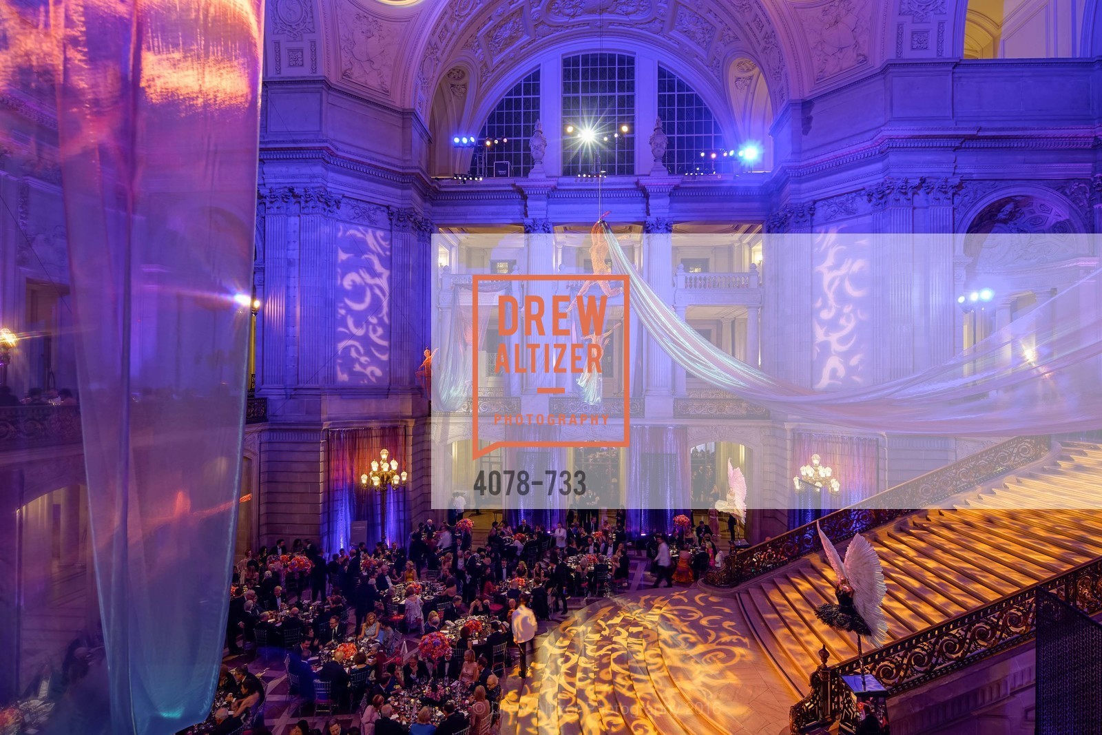 Atmosphere, San Francisco Ballet 2016 Opening Night Gala, San Francisco City Hall. 1 Dr Carlton B Goodlett Pl, January 21st, 2016,Drew Altizer, Drew Altizer Photography, full-service agency, private events, San Francisco photographer, photographer california