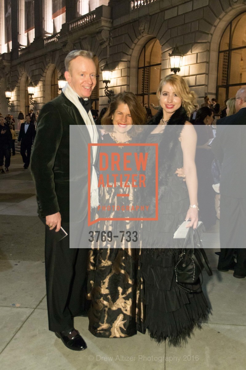 David Zyla, Valerie Kippen, Pamela Duggan, San Francisco Ballet 2016 Opening Night Gala, San Francisco City Hall. 1 Dr Carlton B Goodlett Pl, January 21st, 2016,Drew Altizer, Drew Altizer Photography, full-service agency, private events, San Francisco photographer, photographer california