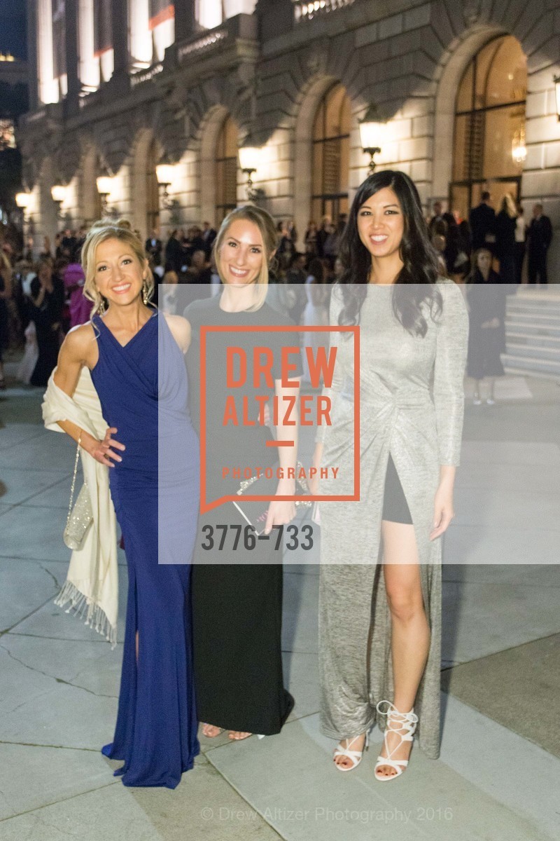 Caroline Jordan, Rachel Serrill, Emily Hill, San Francisco Ballet 2016 Opening Night Gala, San Francisco City Hall. 1 Dr Carlton B Goodlett Pl, January 21st, 2016,Drew Altizer, Drew Altizer Photography, full-service event agency, private events, San Francisco photographer, photographer California