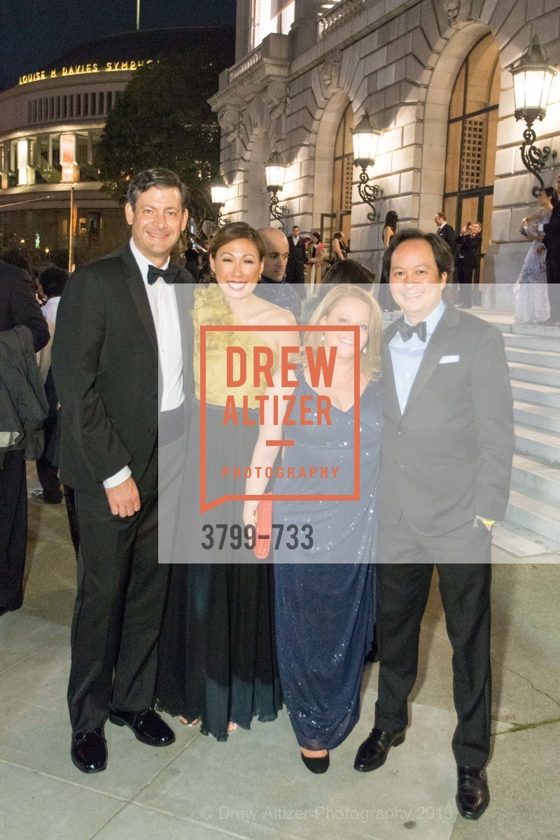 Mark Thoma, Joy Boatwright, Donna Burke, August Eng, San Francisco Ballet 2016 Opening Night Gala, San Francisco City Hall. 1 Dr Carlton B Goodlett Pl, January 21st, 2016,Drew Altizer, Drew Altizer Photography, full-service agency, private events, San Francisco photographer, photographer california