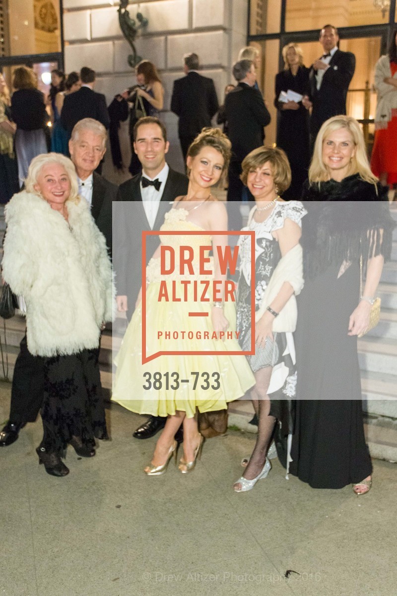 Estee Caldwell, Allan Wayne, Svetlana Jilenko, Paul Wagner, Ludmilla Eggleton, Sarah Karis, San Francisco Ballet 2016 Opening Night Gala, San Francisco City Hall. 1 Dr Carlton B Goodlett Pl, January 21st, 2016,Drew Altizer, Drew Altizer Photography, full-service event agency, private events, San Francisco photographer, photographer California