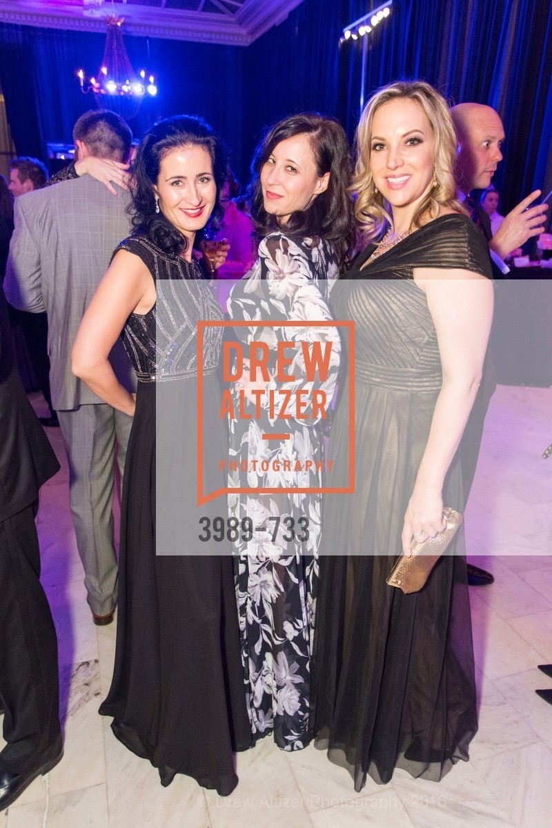 Eva Voskrician, Katalin Janos, Veronika Gold, San Francisco Ballet 2016 Opening Night Gala, San Francisco City Hall. 1 Dr Carlton B Goodlett Pl, January 21st, 2016,Drew Altizer, Drew Altizer Photography, full-service event agency, private events, San Francisco photographer, photographer California