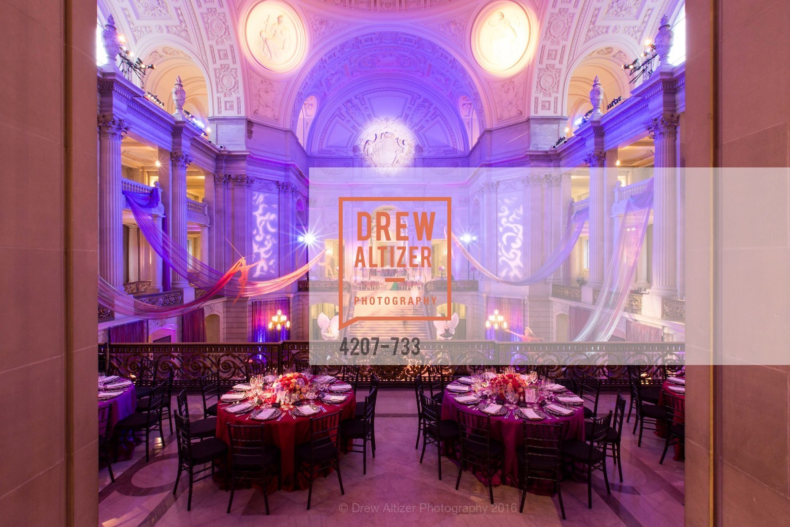 Atmosphere, San Francisco Ballet 2016 Opening Night Gala, San Francisco City Hall. 1 Dr Carlton B Goodlett Pl, January 21st, 2016,Drew Altizer, Drew Altizer Photography, full-service agency, private events, San Francisco photographer, photographer california