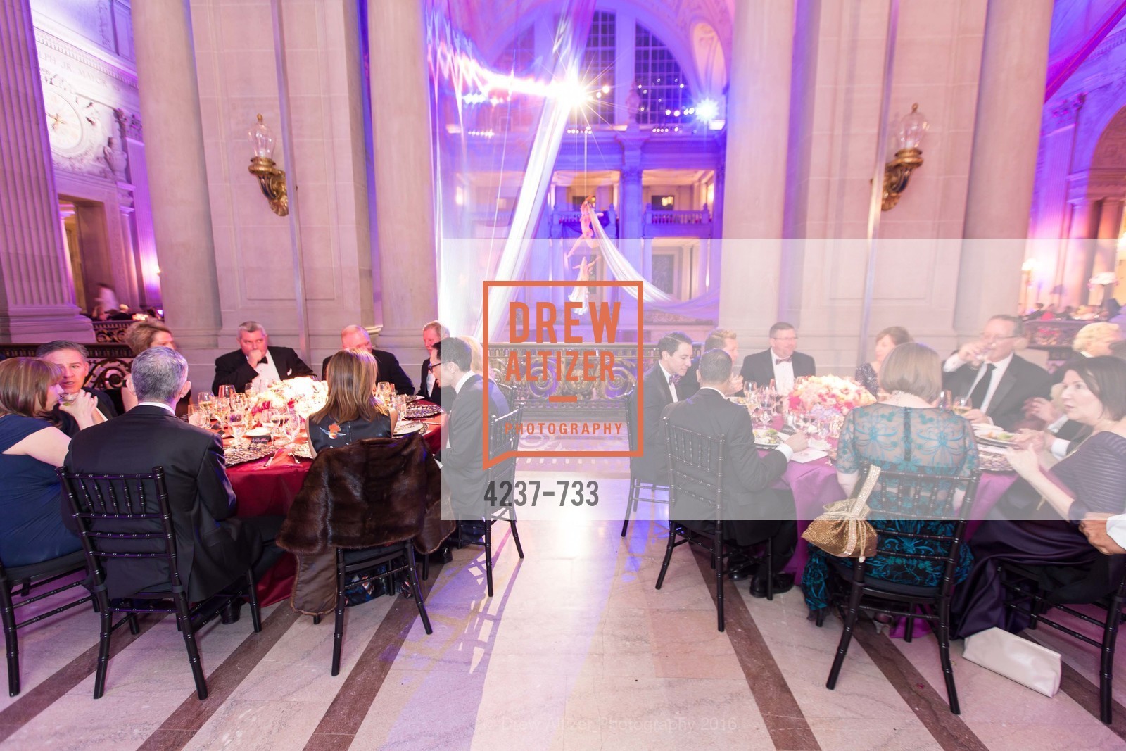 Atmosphere, San Francisco Ballet 2016 Opening Night Gala, San Francisco City Hall. 1 Dr Carlton B Goodlett Pl, January 21st, 2016,Drew Altizer, Drew Altizer Photography, full-service event agency, private events, San Francisco photographer, photographer California