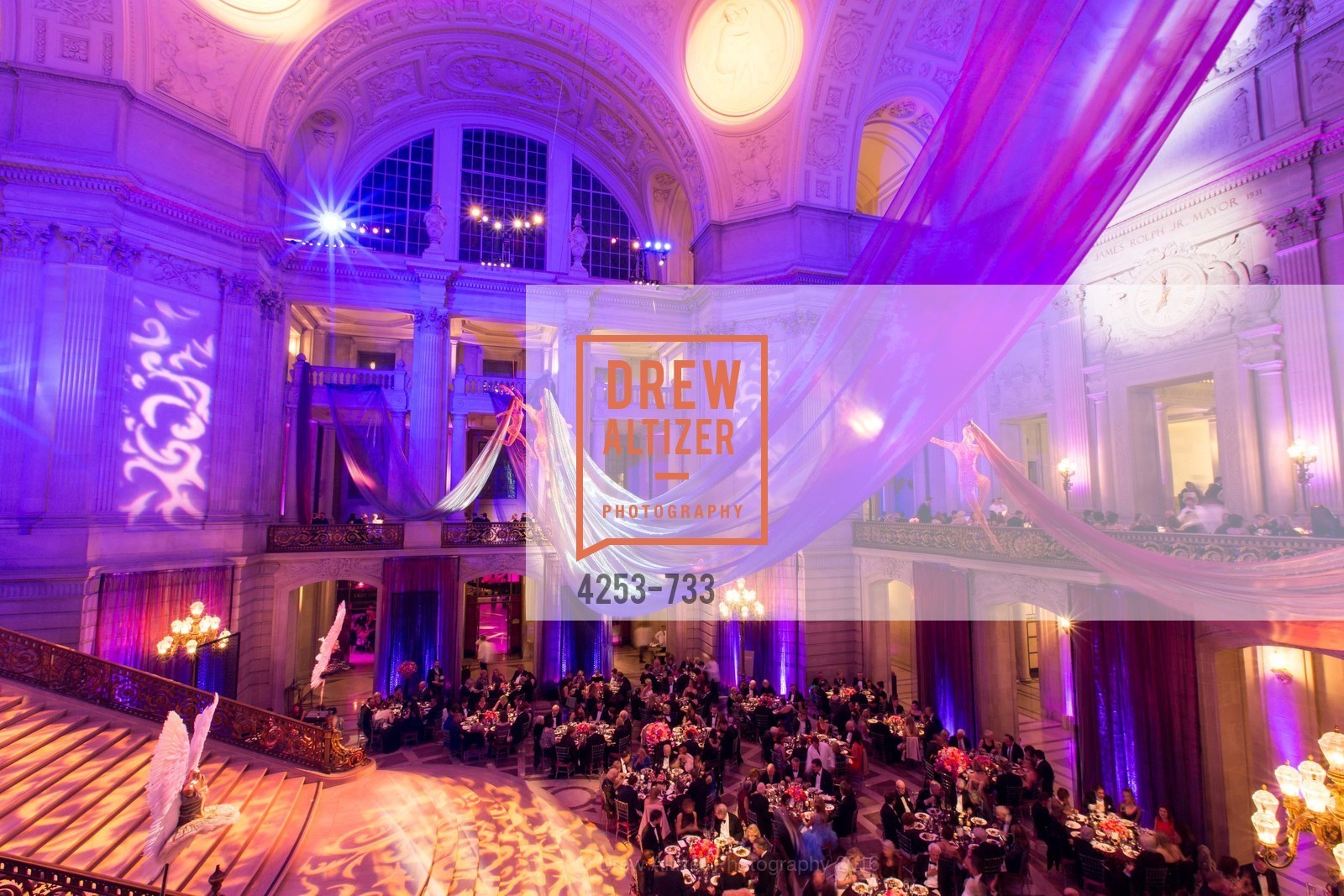 Atmosphere, San Francisco Ballet 2016 Opening Night Gala, San Francisco City Hall. 1 Dr Carlton B Goodlett Pl, January 21st, 2016,Drew Altizer, Drew Altizer Photography, full-service agency, private events, San Francisco photographer, photographer california