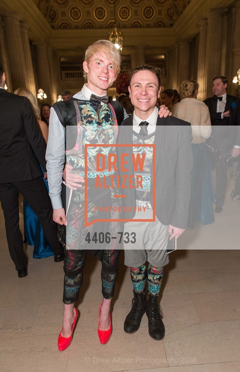 Christian Squires, Robert Dekkers, San Francisco Ballet 2016 Opening Night Gala, San Francisco City Hall. 1 Dr Carlton B Goodlett Pl, January 21st, 2016,Drew Altizer, Drew Altizer Photography, full-service agency, private events, San Francisco photographer, photographer california