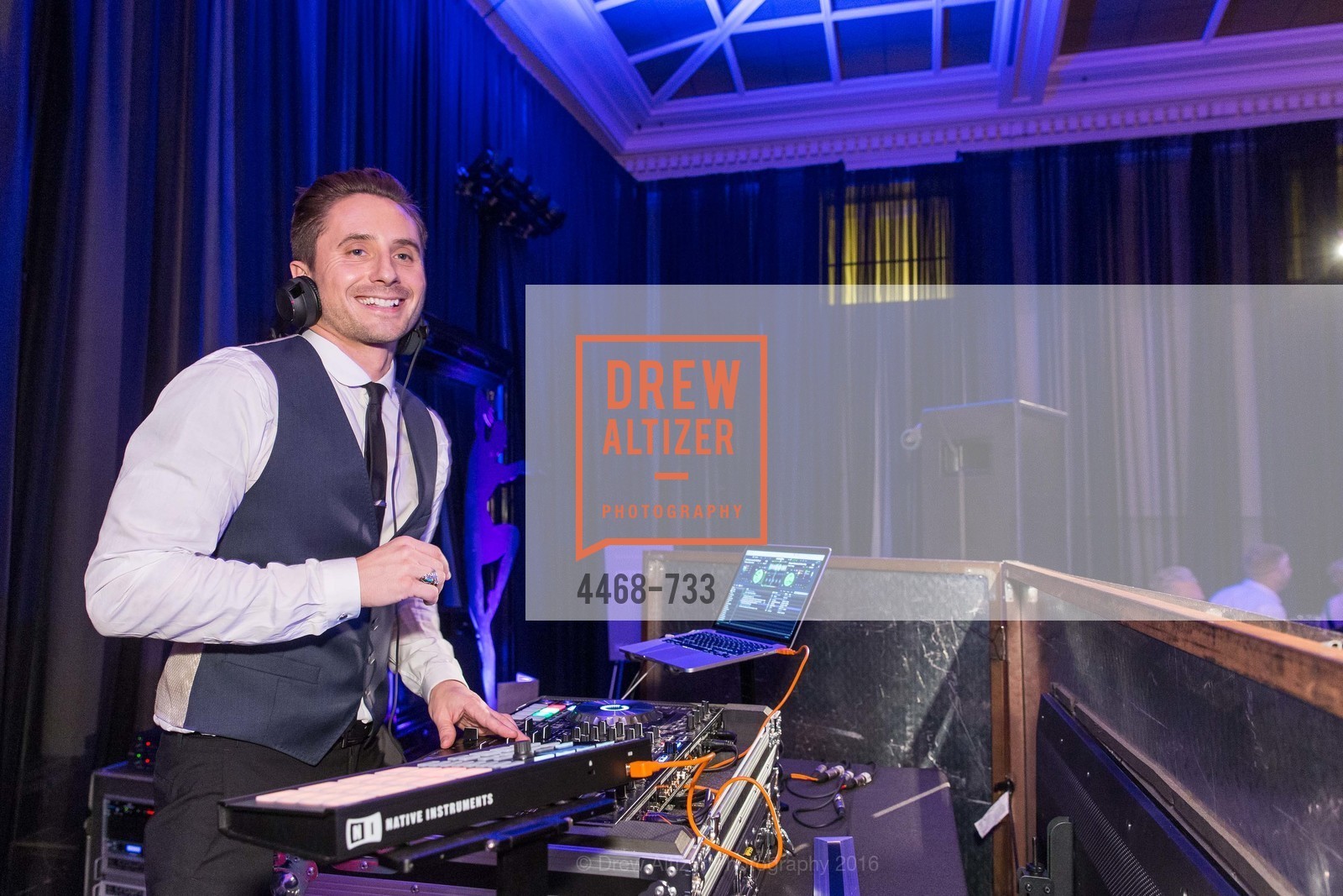 Dj, San Francisco Ballet 2016 Opening Night Gala, San Francisco City Hall. 1 Dr Carlton B Goodlett Pl, January 21st, 2016,Drew Altizer, Drew Altizer Photography, full-service event agency, private events, San Francisco photographer, photographer California