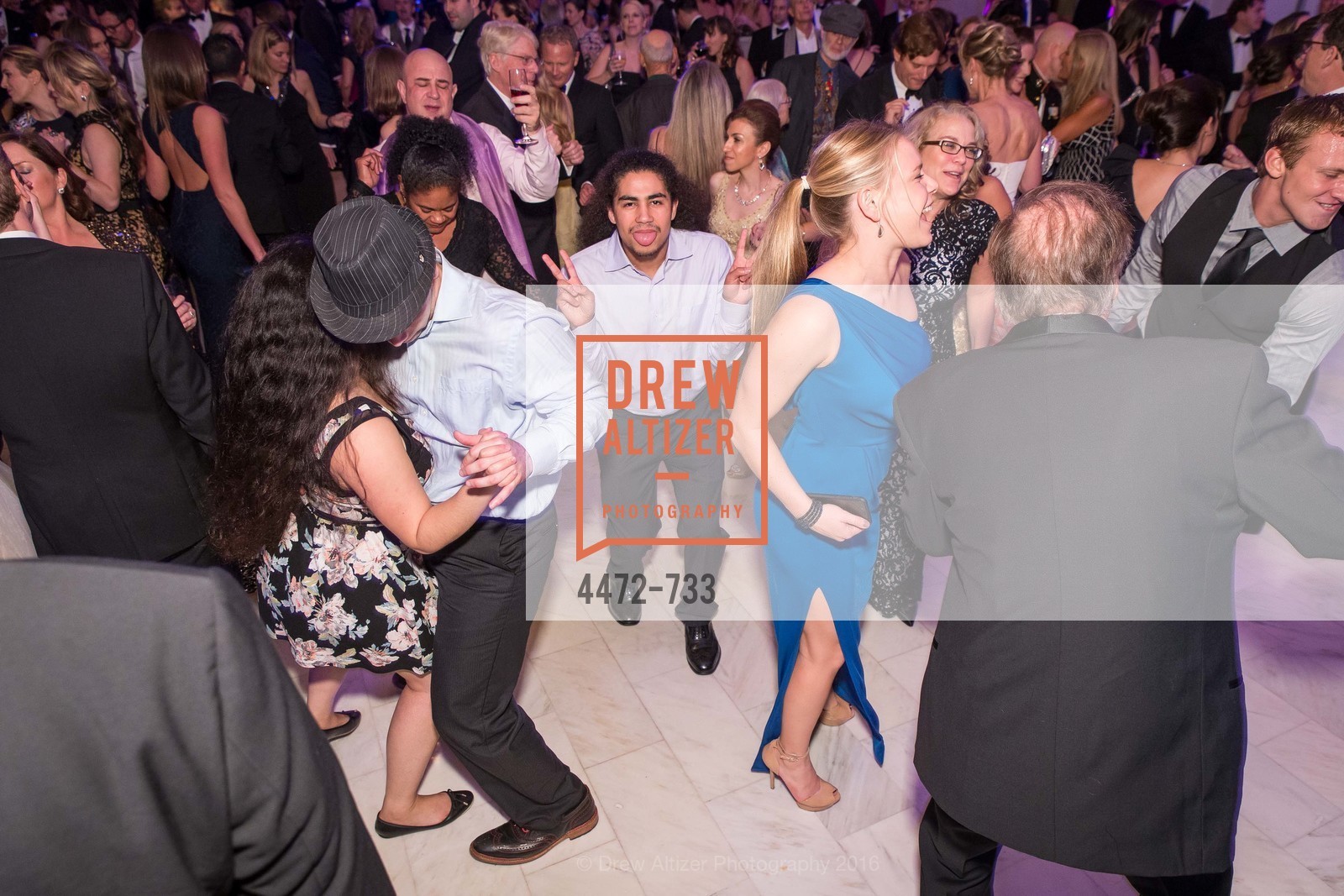 Dance Floor, San Francisco Ballet 2016 Opening Night Gala, San Francisco City Hall. 1 Dr Carlton B Goodlett Pl, January 21st, 2016,Drew Altizer, Drew Altizer Photography, full-service agency, private events, San Francisco photographer, photographer california