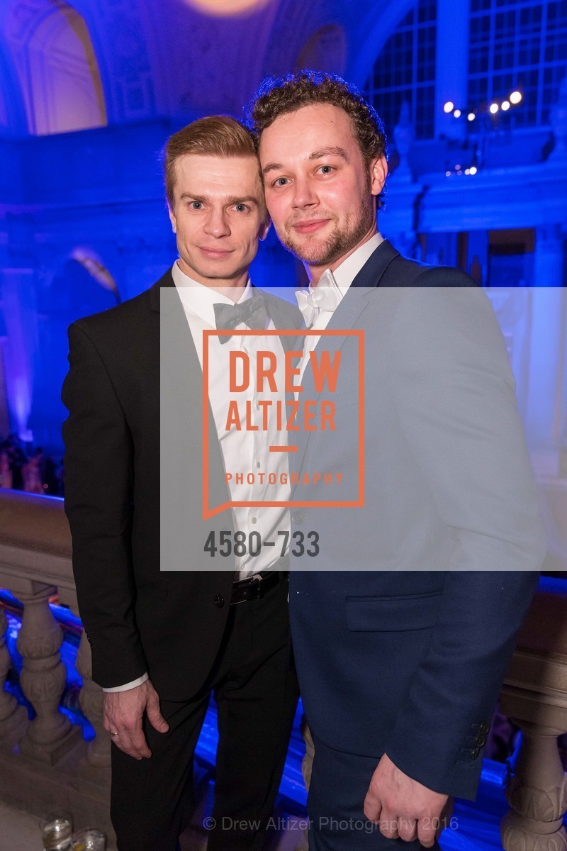Gennadi Nedvigin, Liam Scarlett, San Francisco Ballet 2016 Opening Night Gala, San Francisco City Hall. 1 Dr Carlton B Goodlett Pl, January 21st, 2016,Drew Altizer, Drew Altizer Photography, full-service agency, private events, San Francisco photographer, photographer california