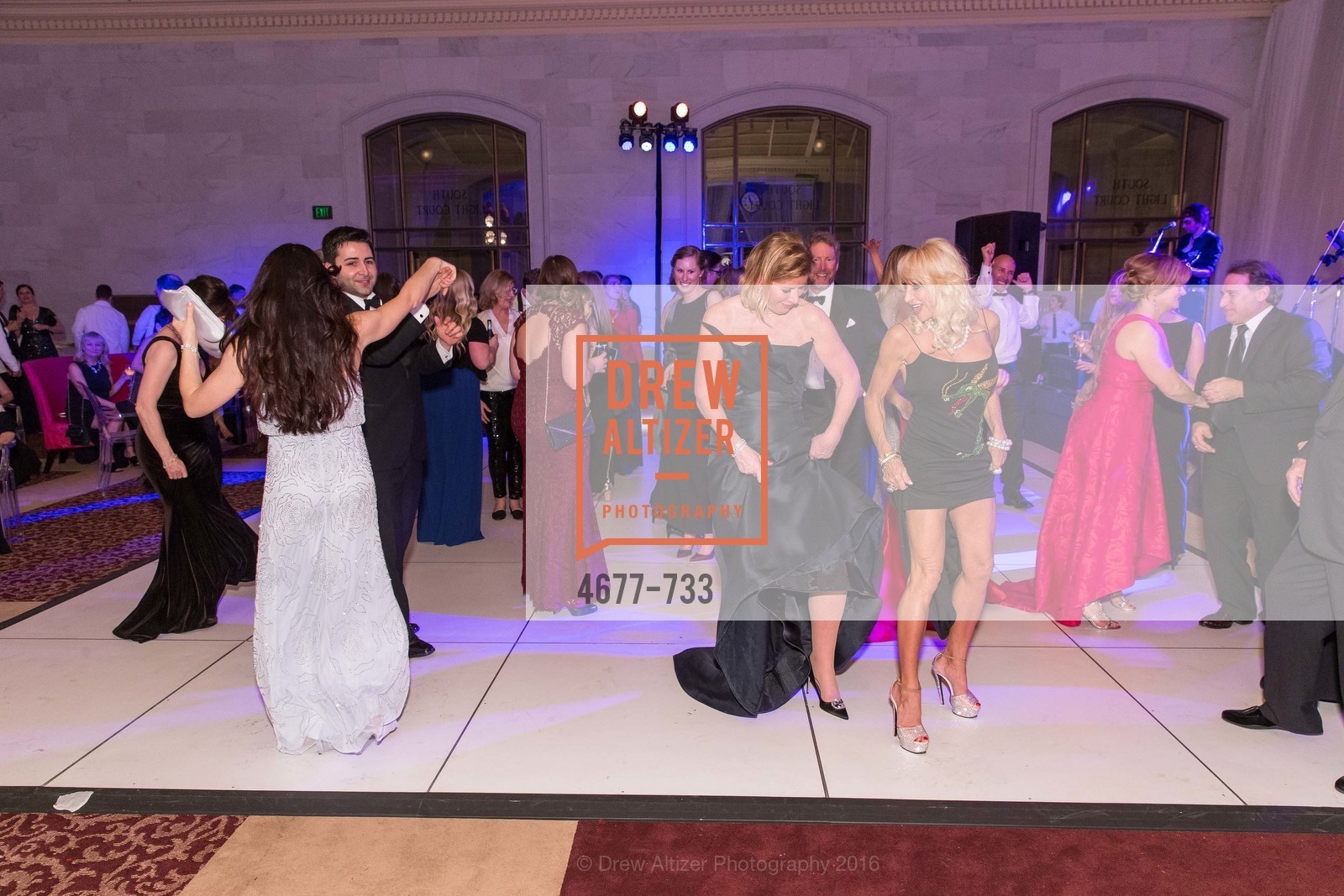 Dance Floor, San Francisco Ballet 2016 Opening Night Gala, San Francisco City Hall. 1 Dr Carlton B Goodlett Pl, January 21st, 2016,Drew Altizer, Drew Altizer Photography, full-service agency, private events, San Francisco photographer, photographer california