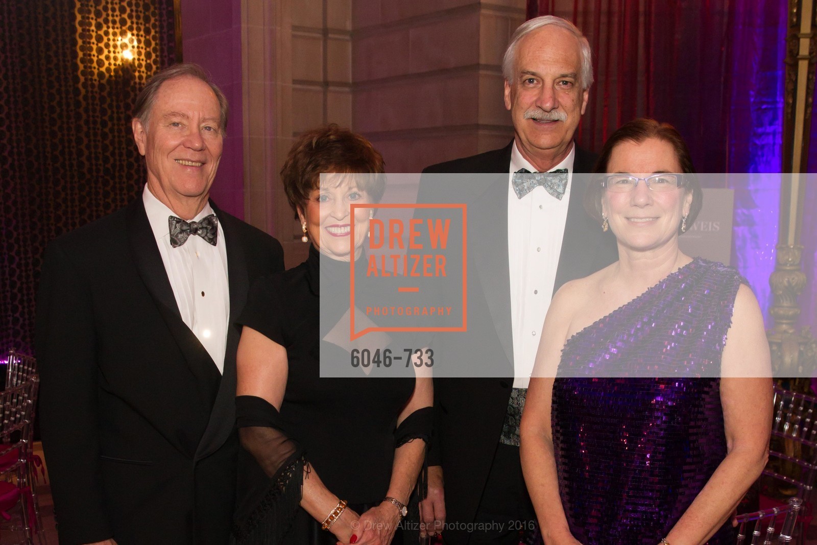 Charlie Thornton, Suzanne Thornton, Mark Koenig, Carolyn Koenig, San Francisco Ballet 2016 Opening Night Gala, San Francisco City Hall. 1 Dr Carlton B Goodlett Pl, January 21st, 2016,Drew Altizer, Drew Altizer Photography, full-service agency, private events, San Francisco photographer, photographer california