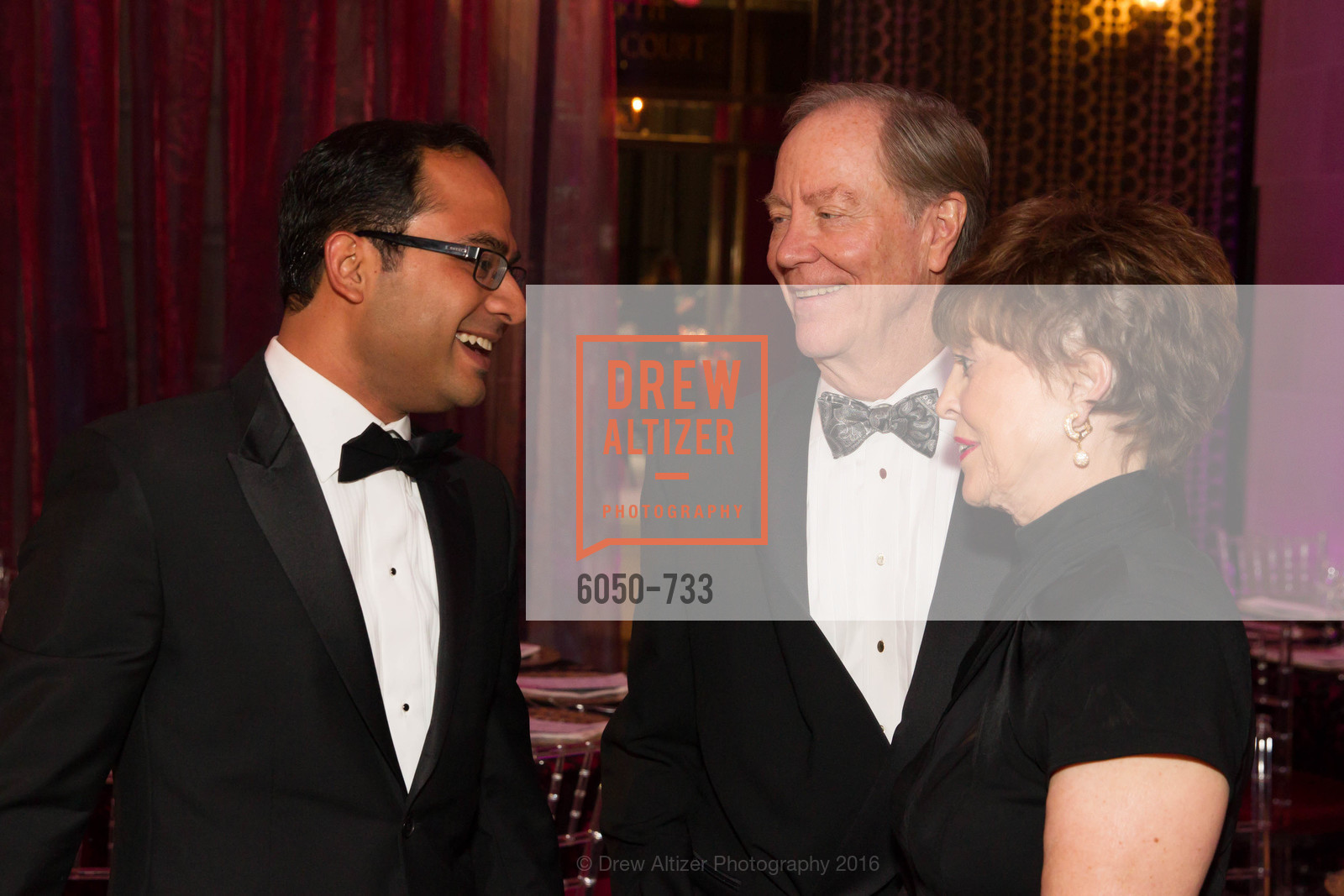 Mainul Mondal, Charlie Thornton, Suzanne Thornton, San Francisco Ballet 2016 Opening Night Gala, San Francisco City Hall. 1 Dr Carlton B Goodlett Pl, January 21st, 2016,Drew Altizer, Drew Altizer Photography, full-service agency, private events, San Francisco photographer, photographer california