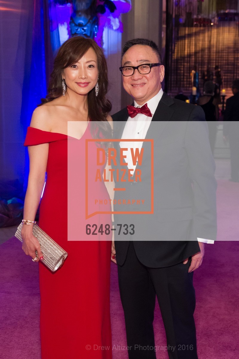 Janet Wong, Francis Wong, San Francisco Ballet 2016 Opening Night Gala, San Francisco City Hall. 1 Dr Carlton B Goodlett Pl, January 21st, 2016,Drew Altizer, Drew Altizer Photography, full-service agency, private events, San Francisco photographer, photographer california