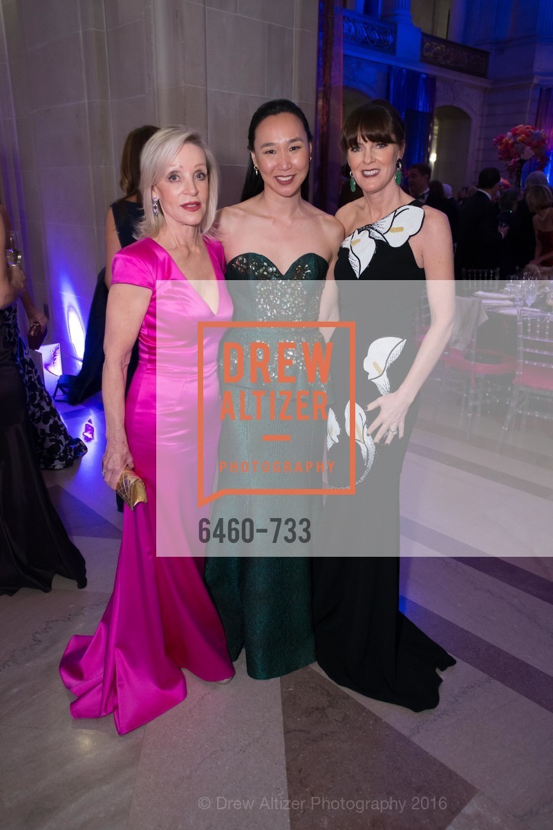 Barbara Brown, Carolyn Chang, Allison Speer, San Francisco Ballet 2016 Opening Night Gala, San Francisco City Hall. 1 Dr Carlton B Goodlett Pl, January 21st, 2016,Drew Altizer, Drew Altizer Photography, full-service agency, private events, San Francisco photographer, photographer california