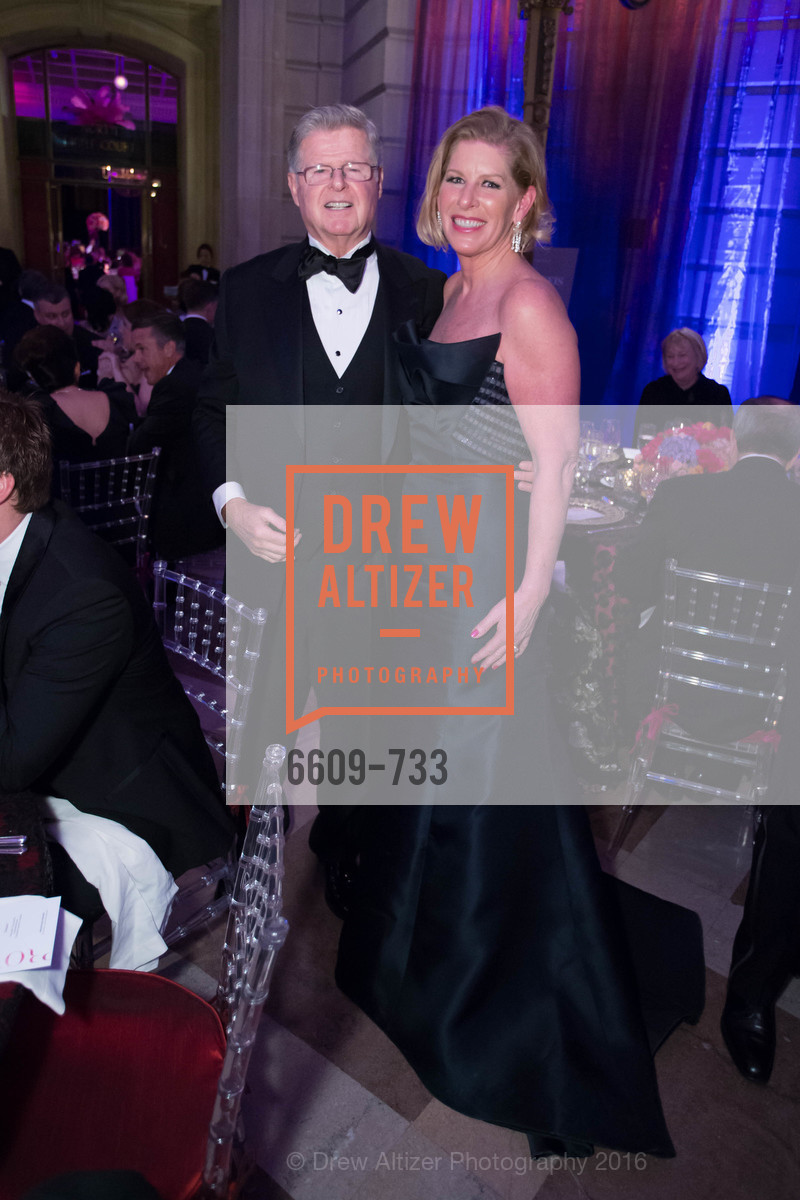 Richard Barker, Jennifer Brandenburg, San Francisco Ballet 2016 Opening Night Gala, San Francisco City Hall. 1 Dr Carlton B Goodlett Pl, January 21st, 2016,Drew Altizer, Drew Altizer Photography, full-service agency, private events, San Francisco photographer, photographer california