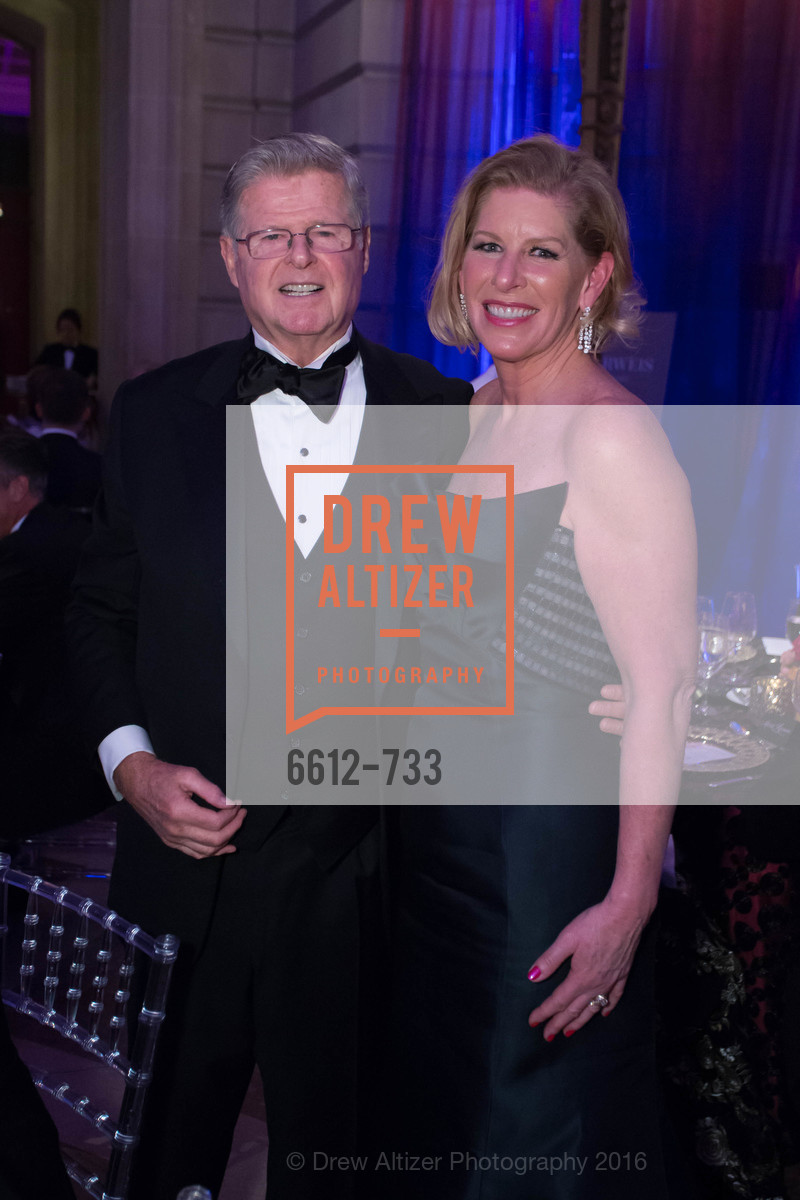 Richard Barker, Jennifer Brandenburg, San Francisco Ballet 2016 Opening Night Gala, San Francisco City Hall. 1 Dr Carlton B Goodlett Pl, January 21st, 2016,Drew Altizer, Drew Altizer Photography, full-service agency, private events, San Francisco photographer, photographer california