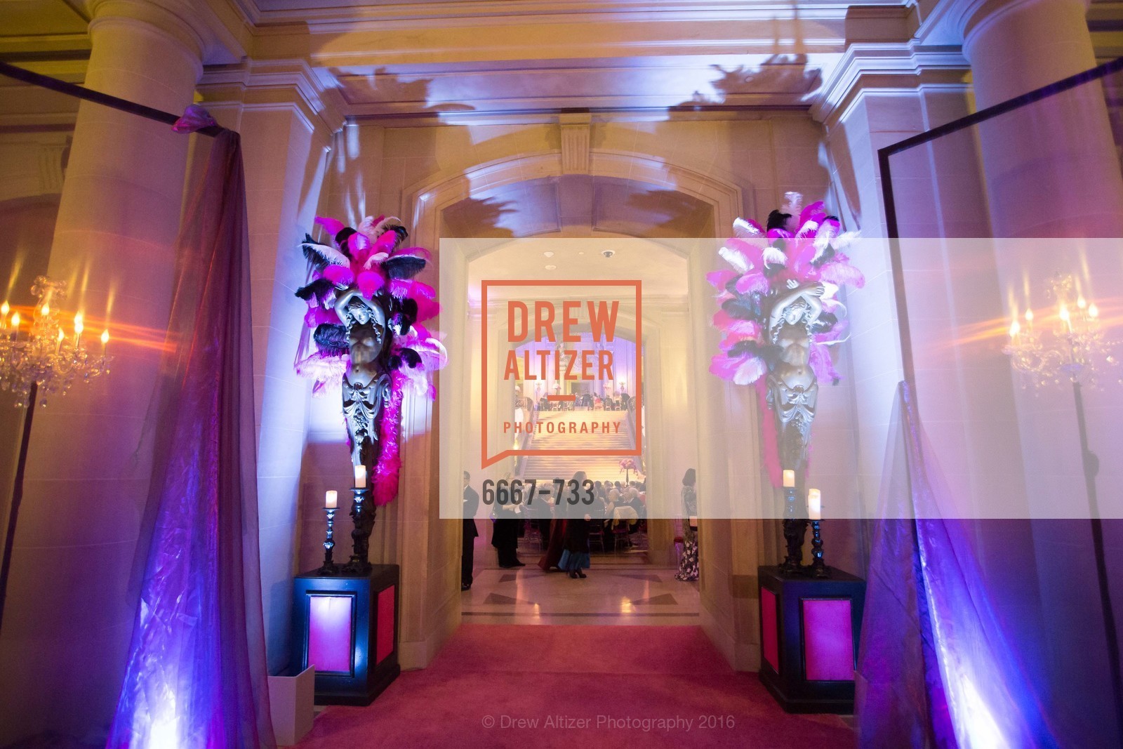Atmosphere, San Francisco Ballet 2016 Opening Night Gala, San Francisco City Hall. 1 Dr Carlton B Goodlett Pl, January 21st, 2016,Drew Altizer, Drew Altizer Photography, full-service event agency, private events, San Francisco photographer, photographer California