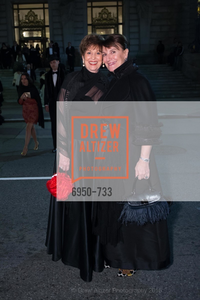 Suzanne Thornton, Debby Sagues, San Francisco Ballet 2016 Opening Night Gala, San Francisco City Hall. 1 Dr Carlton B Goodlett Pl, January 21st, 2016,Drew Altizer, Drew Altizer Photography, full-service agency, private events, San Francisco photographer, photographer california