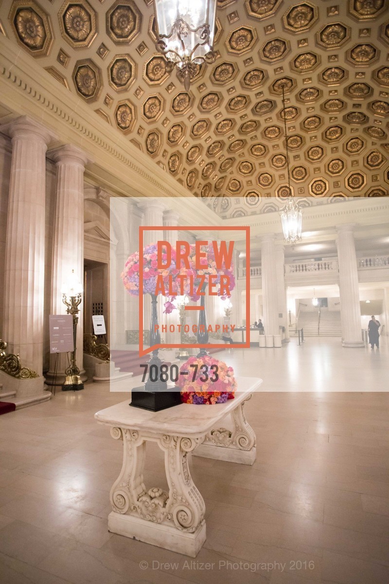 Atmosphere, San Francisco Ballet 2016 Opening Night Gala, San Francisco City Hall. 1 Dr Carlton B Goodlett Pl, January 21st, 2016,Drew Altizer, Drew Altizer Photography, full-service agency, private events, San Francisco photographer, photographer california