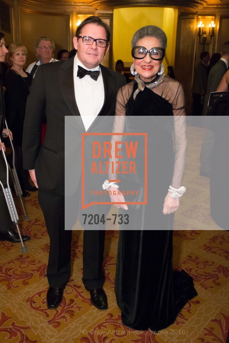 Michael Manning, Joy Venturini Bianchi, San Francisco Ballet 2016 Opening Night Gala, San Francisco City Hall. 1 Dr Carlton B Goodlett Pl, January 21st, 2016,Drew Altizer, Drew Altizer Photography, full-service agency, private events, San Francisco photographer, photographer california