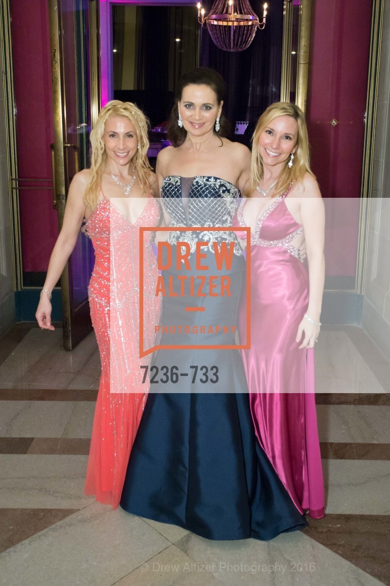 Robin Farmanfarmian, Jane Burhartd, Valentina Morigi, San Francisco Ballet 2016 Opening Night Gala, San Francisco City Hall. 1 Dr Carlton B Goodlett Pl, January 21st, 2016,Drew Altizer, Drew Altizer Photography, full-service agency, private events, San Francisco photographer, photographer california