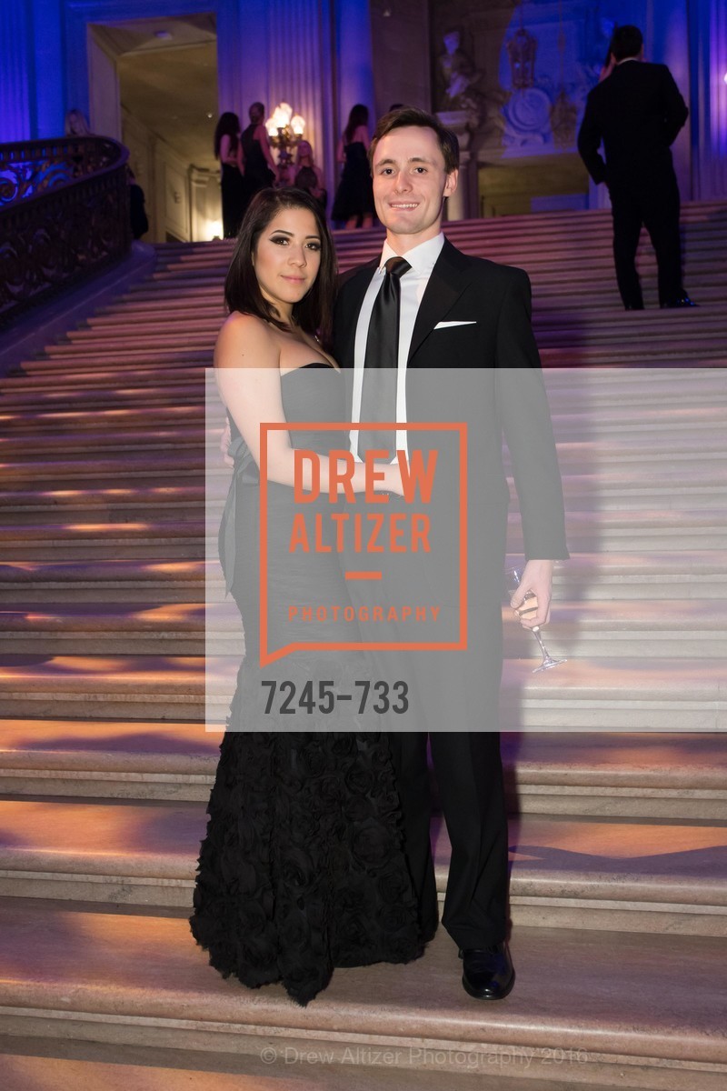 Star Burley, Michael Brennan, San Francisco Ballet 2016 Opening Night Gala, San Francisco City Hall. 1 Dr Carlton B Goodlett Pl, January 21st, 2016,Drew Altizer, Drew Altizer Photography, full-service agency, private events, San Francisco photographer, photographer california