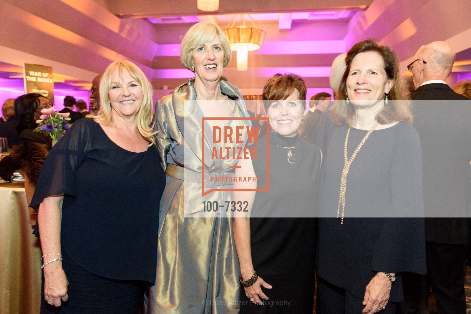 Jody Morrison, Tish Harwood, Chris Rawson, Barbara Bennett, Cal Shakes Gala 2018, Claremont Club & Spa. 41 Tunnel Rd. Berkeley, Photo #100-7332 Jody Morrison, Tish Harwood, Chris Rawson, Barbara Bennett, Photo #100-7332
