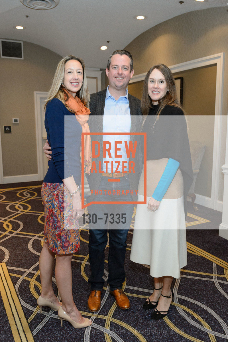 Kristin Deacock, Craig Deacock, Karyn Flynn, Bay Area Discovery Museum Creativity Forum 2018, The Fairmont San Francisco, March 9th, 2018, Photo #130-7335 Kristin Deacock, Craig Deacock, Karyn Flynn, Photo #130-7335