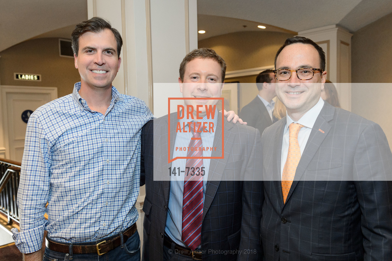 Peter Mortimer, Christian Sowul, Stephen Seelbach, Bay Area Discovery Museum Creativity Forum 2018, The Fairmont San Francisco, March 9th, 2018, Photo #141-7335 Peter Mortimer, Christian Sowul, Stephen Seelbach, Photo #141-7335