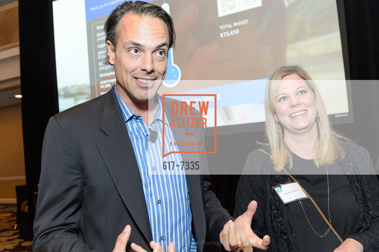 Scott Faber, Stephanie Stafford, Bay Area Discovery Museum Creativity Forum 2018, The Fairmont San Francisco, March 9th, 2018, Photo #617-7335 Scott Faber, Stephanie Stafford, Photo #617-7335