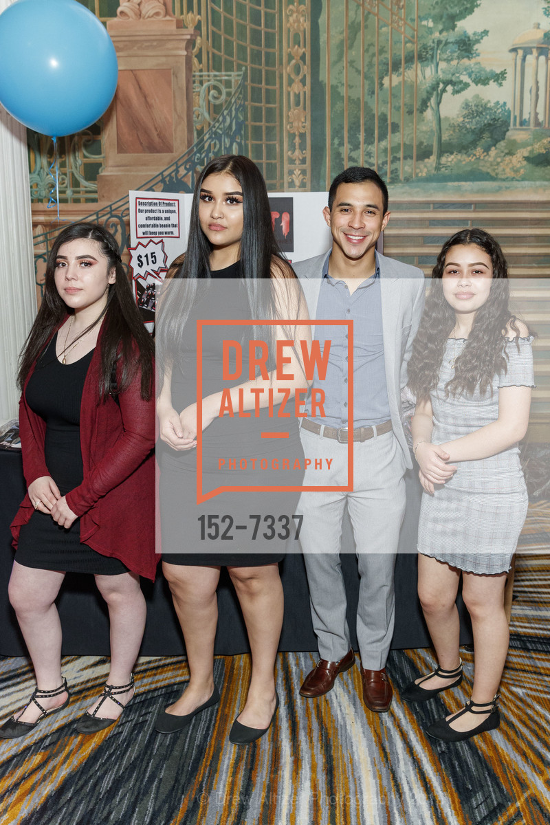 America Tapia, Natalia Acuna, Anton DeLeon, Kenya Ledezma, 8th Annual BUILD Gala, Westin St. Francis. 335 Powell Street, March 10th, 2018, Photo #152-7337 America Tapia, Natalia Acuna, Anton DeLeon, Kenya Ledezma, Photo #152-7337