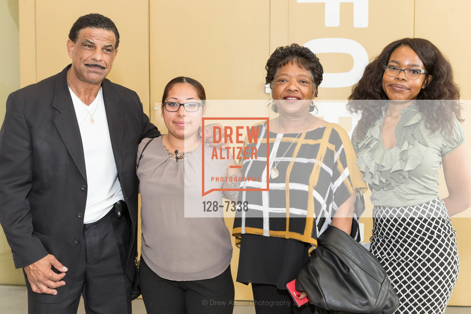 Eason Ramson, Desiree Maldonado, Patricia Hinton, Michelle Bettis, Y for Youth Luncheon, Yerba Buena Center for the Arts, March 9th, 2018, Photo #128-7338 Eason Ramson, Desiree Maldonado, Patricia Hinton, Michelle Bettis, Photo #128-7338