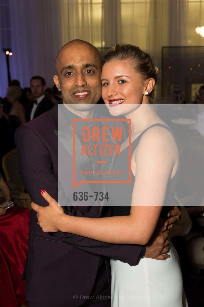 Sunil Sharma, Skye Grace, San Francisco Ballet 2016 ENCORE! Opening Night Gala, San Francisco City Hall. 1 Dr Carlton B Goodlett Pl, January 21st, 2016,Drew Altizer, Drew Altizer Photography, full-service agency, private events, San Francisco photographer, photographer california