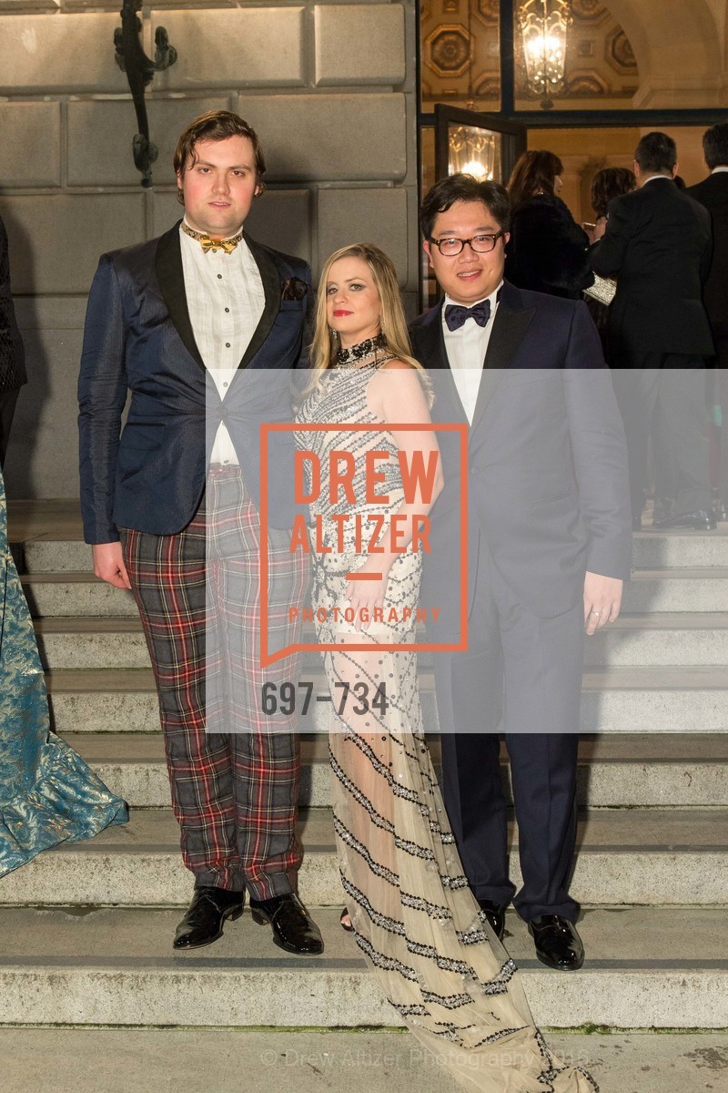 Romain Colignon, Julie Hall, Christopher Tse, San Francisco Ballet 2016 ENCORE! Opening Night Gala, San Francisco City Hall. 1 Dr Carlton B Goodlett Pl, January 21st, 2016,Drew Altizer, Drew Altizer Photography, full-service event agency, private events, San Francisco photographer, photographer California