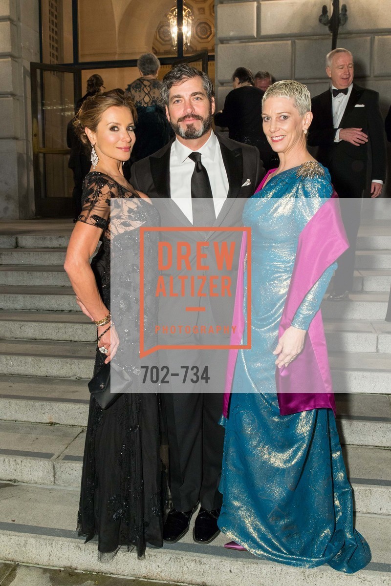 Claudia Ross, Keith Ross, Patricia Kelly, San Francisco Ballet 2016 ENCORE! Opening Night Gala, San Francisco City Hall. 1 Dr Carlton B Goodlett Pl, January 21st, 2016,Drew Altizer, Drew Altizer Photography, full-service agency, private events, San Francisco photographer, photographer california