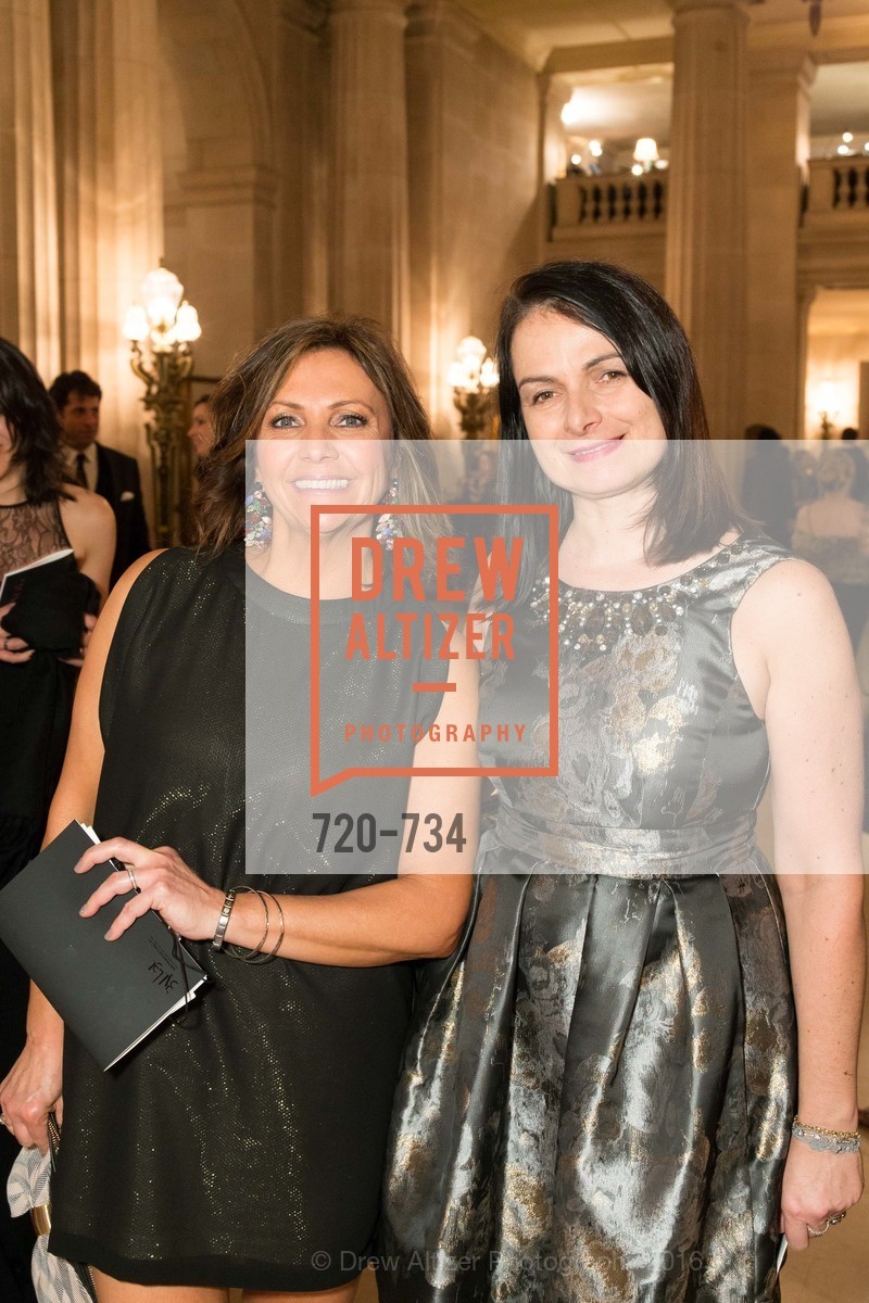 Dana Mayo, Sylvia Veronese, San Francisco Ballet 2016 ENCORE! Opening Night Gala, San Francisco City Hall. 1 Dr Carlton B Goodlett Pl, January 21st, 2016, Photo #720-734 Dana Mayo, Sylvia Veronese, Photo #720-734