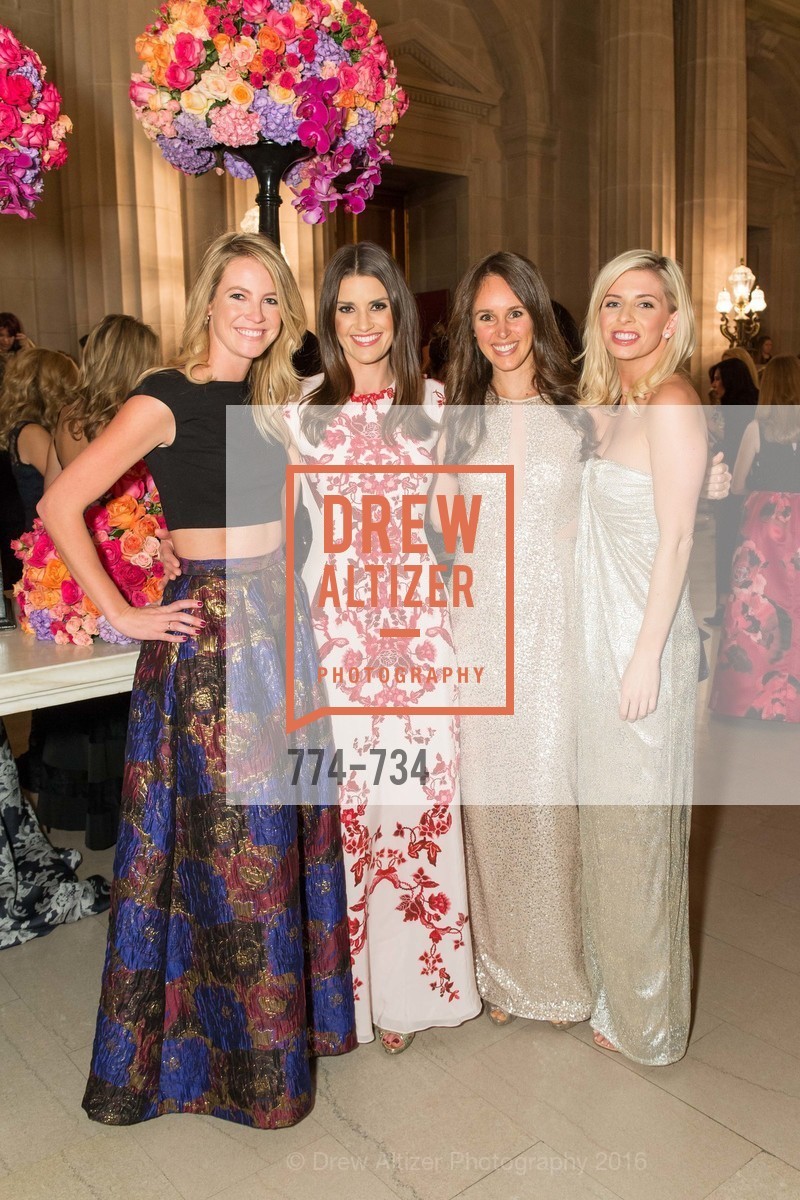 Carly Chamberlin, Meredith Kendall, Kristin Brian, Kate Jorgensen, San Francisco Ballet 2016 ENCORE! Opening Night Gala, San Francisco City Hall. 1 Dr Carlton B Goodlett Pl, January 21st, 2016,Drew Altizer, Drew Altizer Photography, full-service event agency, private events, San Francisco photographer, photographer California