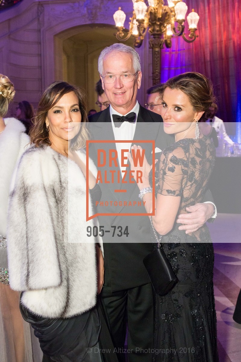 Lora DuBain, Mark Pederson, Claudia Ross, San Francisco Ballet 2016 ENCORE! Opening Night Gala, San Francisco City Hall. 1 Dr Carlton B Goodlett Pl, January 21st, 2016,Drew Altizer, Drew Altizer Photography, full-service agency, private events, San Francisco photographer, photographer california