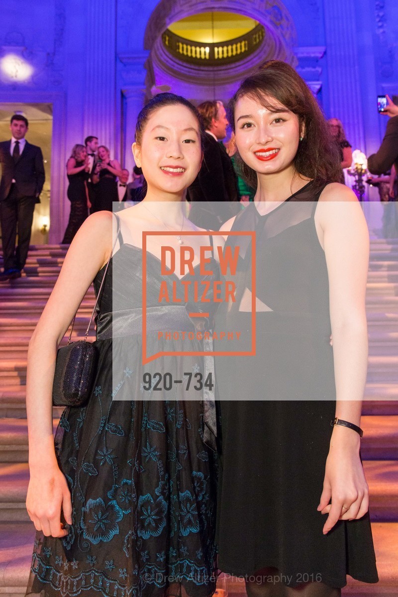 Michelle Liu, June Restigan, San Francisco Ballet 2016 ENCORE! Opening Night Gala, San Francisco City Hall. 1 Dr Carlton B Goodlett Pl, January 21st, 2016,Drew Altizer, Drew Altizer Photography, full-service agency, private events, San Francisco photographer, photographer california