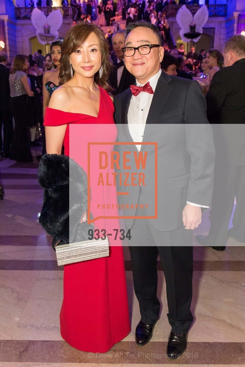 Janet Wong, Francis Wong, San Francisco Ballet 2016 ENCORE! Opening Night Gala, San Francisco City Hall. 1 Dr Carlton B Goodlett Pl, January 21st, 2016,Drew Altizer, Drew Altizer Photography, full-service agency, private events, San Francisco photographer, photographer california