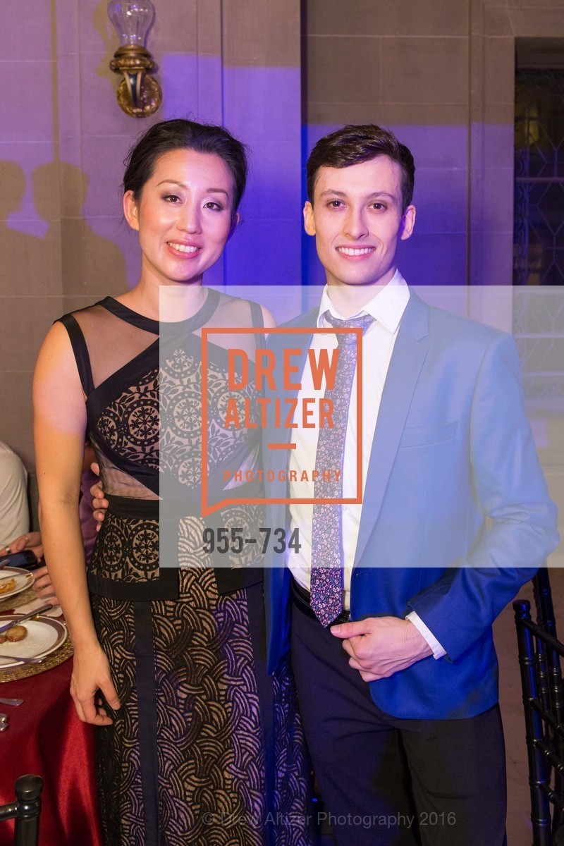 Ikuyo Yamada, Lonnie Weeks, San Francisco Ballet 2016 ENCORE! Opening Night Gala, San Francisco City Hall. 1 Dr Carlton B Goodlett Pl, January 21st, 2016, Photo #955-734 Ikuyo Yamada, Lonnie Weeks, Photo #955-734