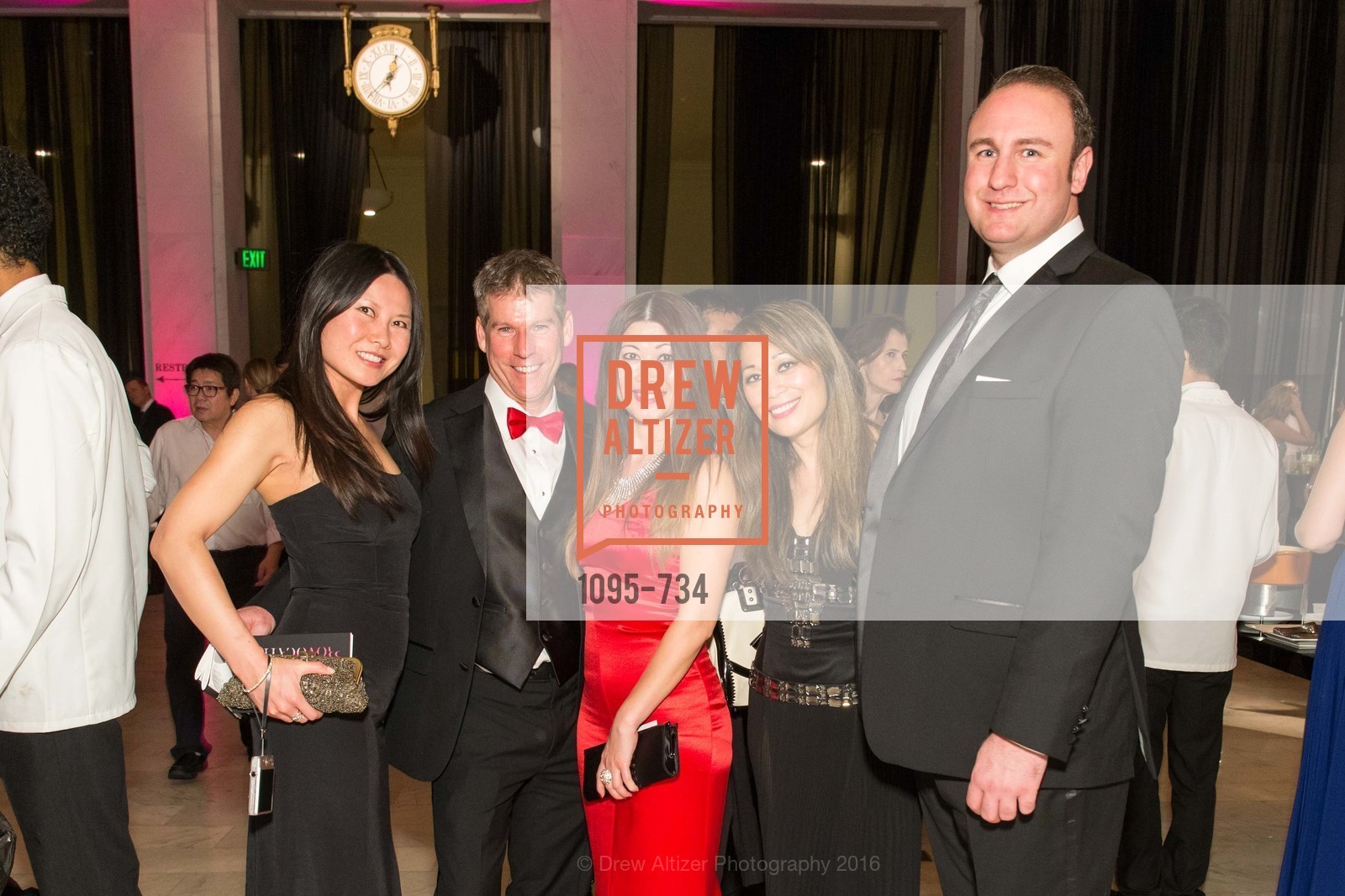 Dorothy Lin, Bill Marsh, Vicky Hui, Susie Hui, Aversa, San Francisco Ballet 2016 ENCORE! Opening Night Gala, San Francisco City Hall. 1 Dr Carlton B Goodlett Pl, January 21st, 2016,Drew Altizer, Drew Altizer Photography, full-service agency, private events, San Francisco photographer, photographer california