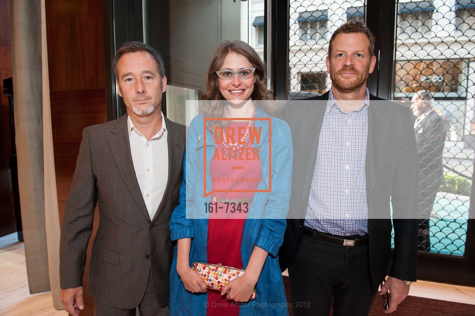 Robert Whitworth, Kaylee Tierney, Stuart Gilchrist, GRAFF Hosts Patron Party for San Francisco Fall Antique Show 2012, Graff Diamonds. 237 Post Street, September 12th, 2012, Photo #161-7343 Robert Whitworth, Kaylee Tierney, Stuart Gilchrist, Photo #161-7343