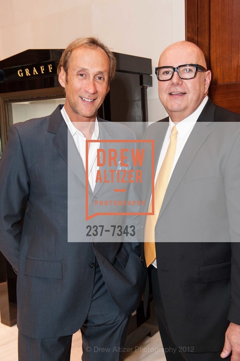 Ned Mobley, Robert Atkinson, GRAFF Hosts Patron Party for San Francisco Fall Antique Show 2012, Graff Diamonds. 237 Post Street, September 12th, 2012, Photo #237-7343 Ned Mobley, Robert Atkinson, Photo #237-7343