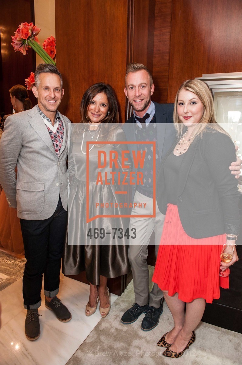 Jay Jeffers, Claudia Ross, Michael Purdy, Shauna Harden, GRAFF Hosts Patron Party for San Francisco Fall Antique Show 2012, Graff Diamonds. 237 Post Street, September 12th, 2012, Photo #469-7343 Jay Jeffers, Claudia Ross, Michael Purdy, Shauna Harden, Photo #469-7343