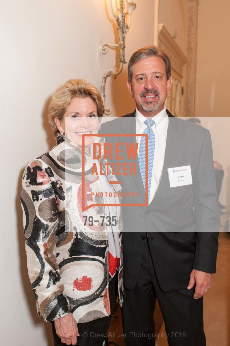 Joanne Nitzberg, Tom Saylak, A Night with the NewsHour, Metropolitan Club. 640 Sutter Street, January 21st, 2016,Drew Altizer, Drew Altizer Photography, full-service agency, private events, San Francisco photographer, photographer california