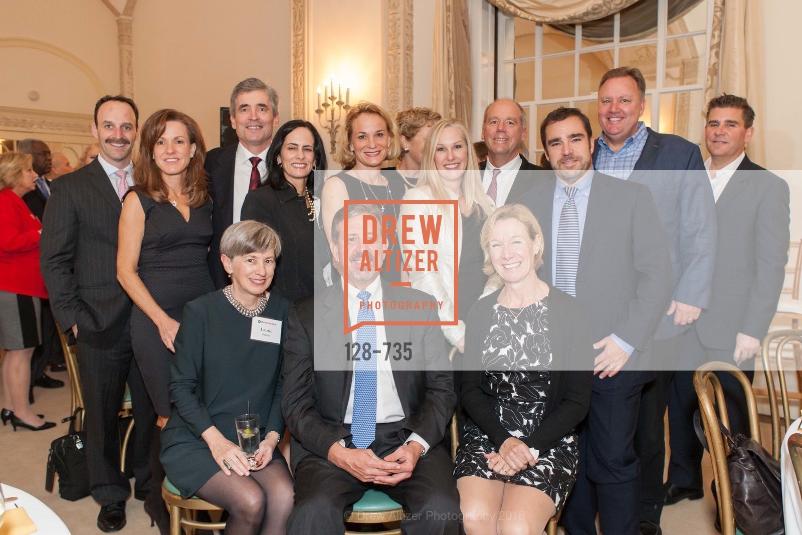 Group Picture, A Night with the NewsHour, Metropolitan Club. 640 Sutter Street, January 21st, 2016, Photo #128-735 Group Picture, Photo #128-735