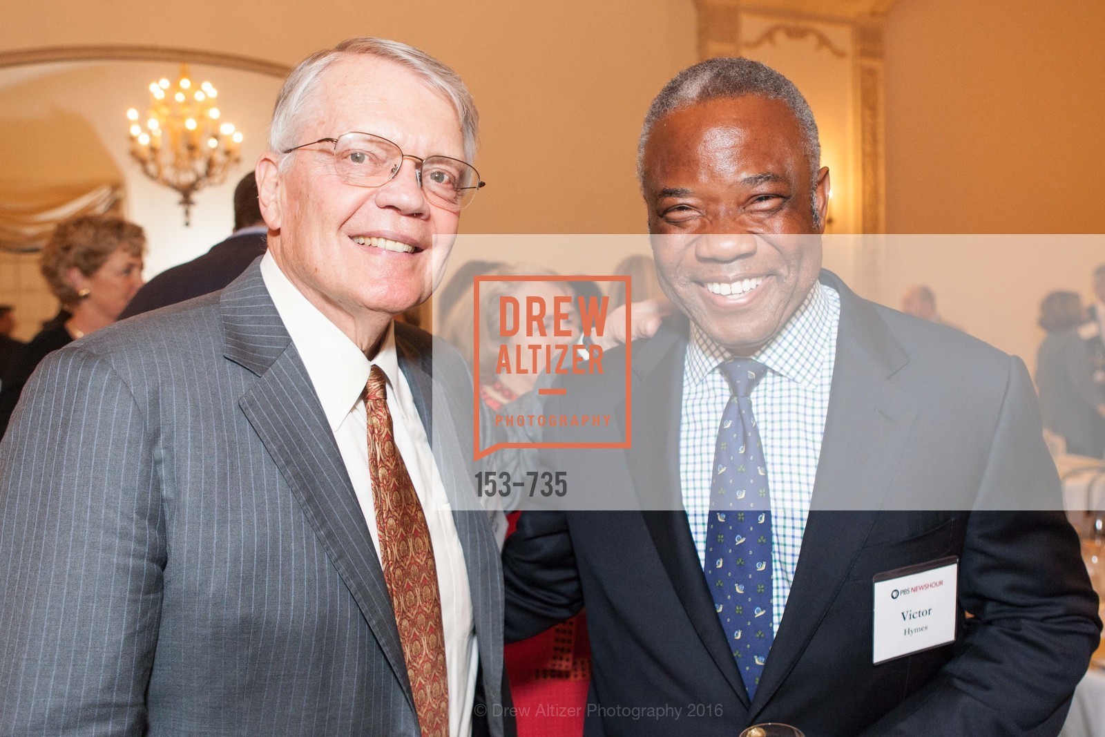 Charles Smith, Victor Hymes, A Night with the NewsHour, Metropolitan Club. 640 Sutter Street, January 21st, 2016,Drew Altizer, Drew Altizer Photography, full-service agency, private events, San Francisco photographer, photographer california