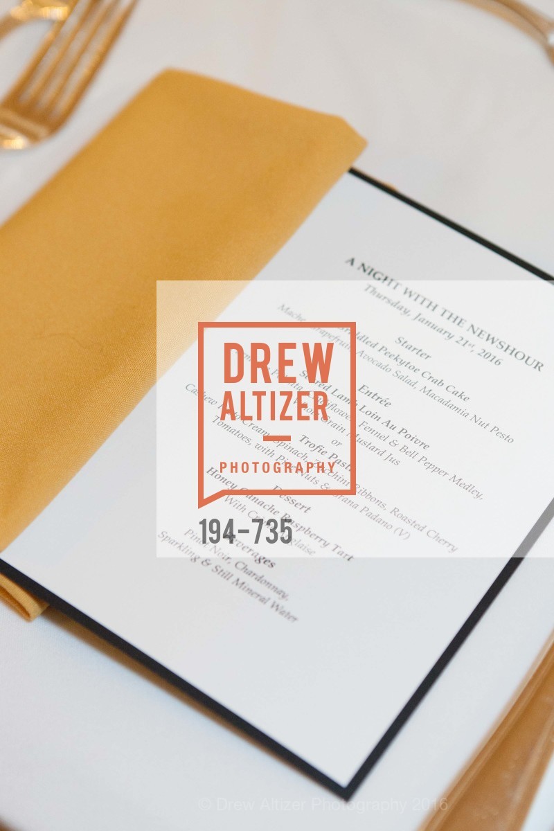 Atmosphere, A Night with the NewsHour, Metropolitan Club. 640 Sutter Street, January 21st, 2016,Drew Altizer, Drew Altizer Photography, full-service agency, private events, San Francisco photographer, photographer california