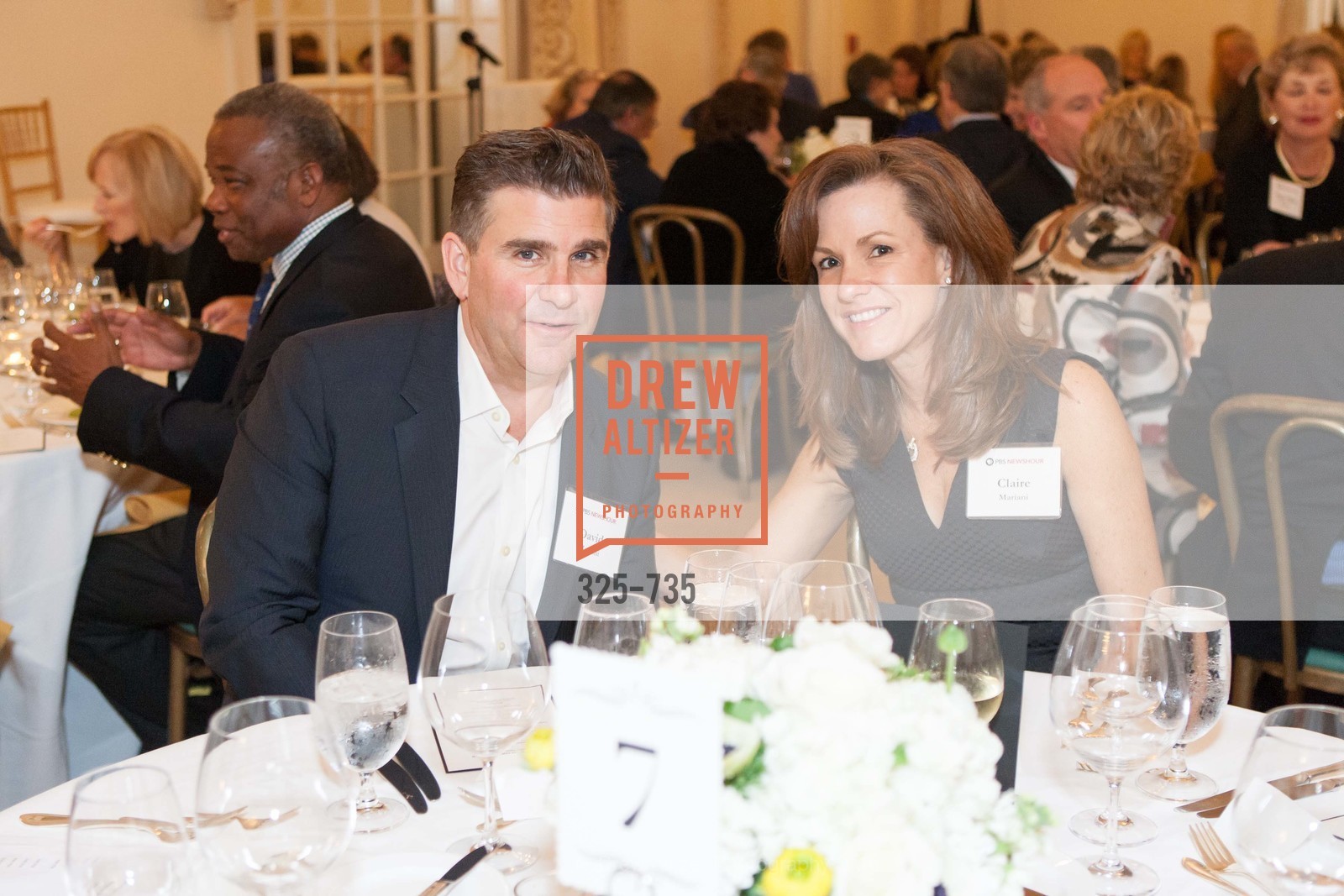 David Mariani, Claire Mariani, A Night with the NewsHour, Metropolitan Club. 640 Sutter Street, January 21st, 2016, Photo #325-735 David Mariani, Claire Mariani, Photo #325-735